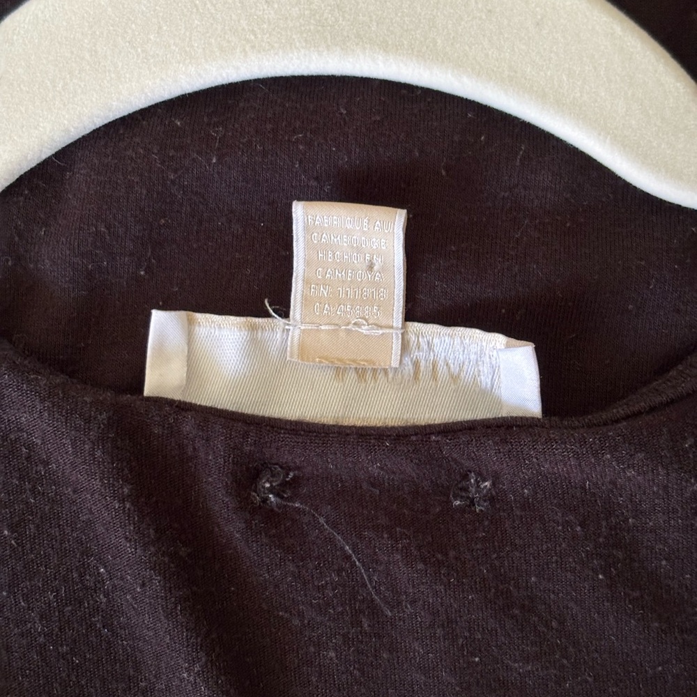 • michael kors v-neck sleeveless women's top | m • - Picture 5 of 5